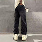 Jeans in denim jacquard